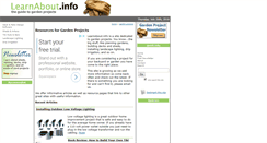 Desktop Screenshot of learnabout.info